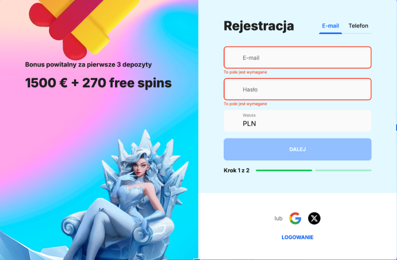 ice casino rejestracia